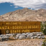 Der Anza-Borrego Desert State Park in Kalifornien, USA