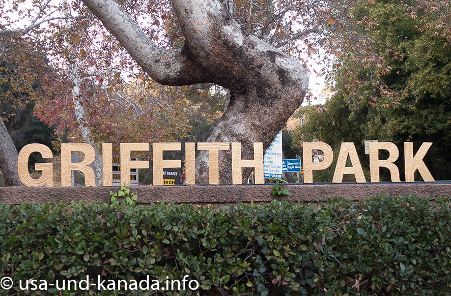 Der Griffith Park in Los Angeles, Kalifornien